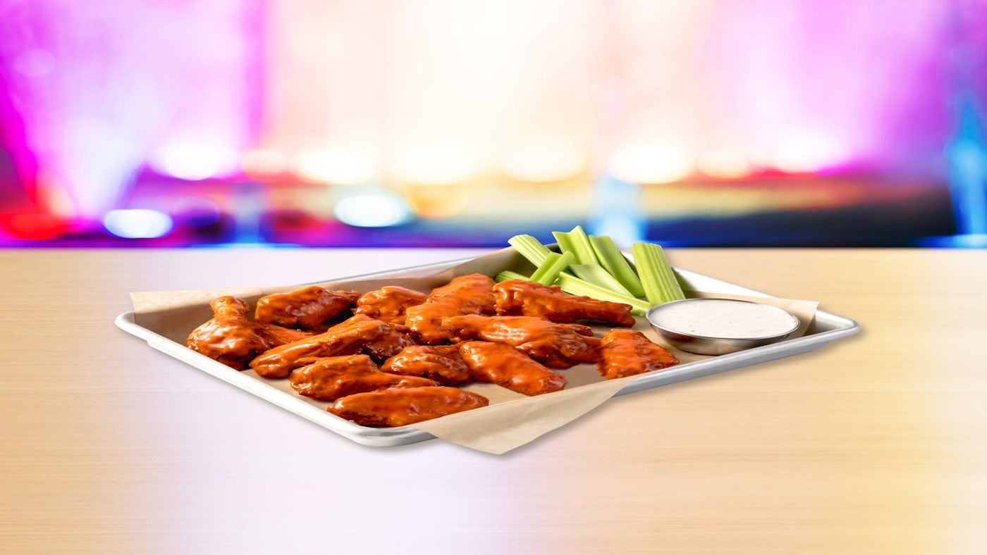 Order Medium Wings food online from Chuck E. Cheese store, Dickson City on bringmethat.com