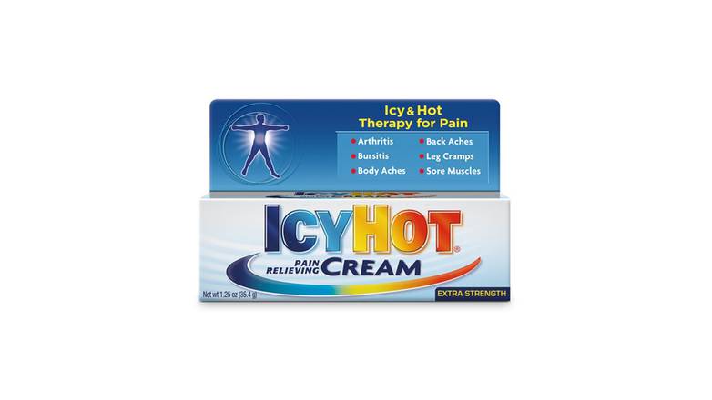 Order Icy Hot Extra Strength Pain Relieving Cream food online from Route 7 Food Mart store, Norwalk on bringmethat.com