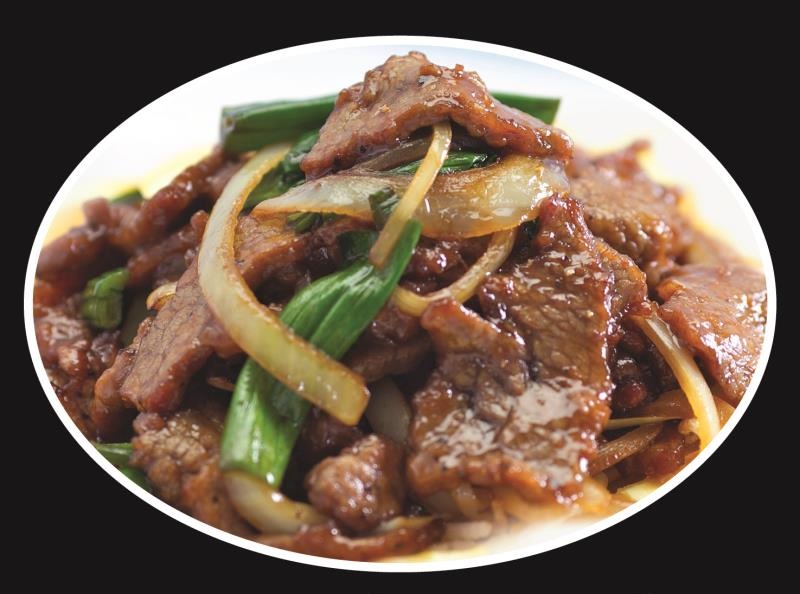 Order C10. Mongolian Beef  food online from Mr Chop Suey store, Blue Island on bringmethat.com