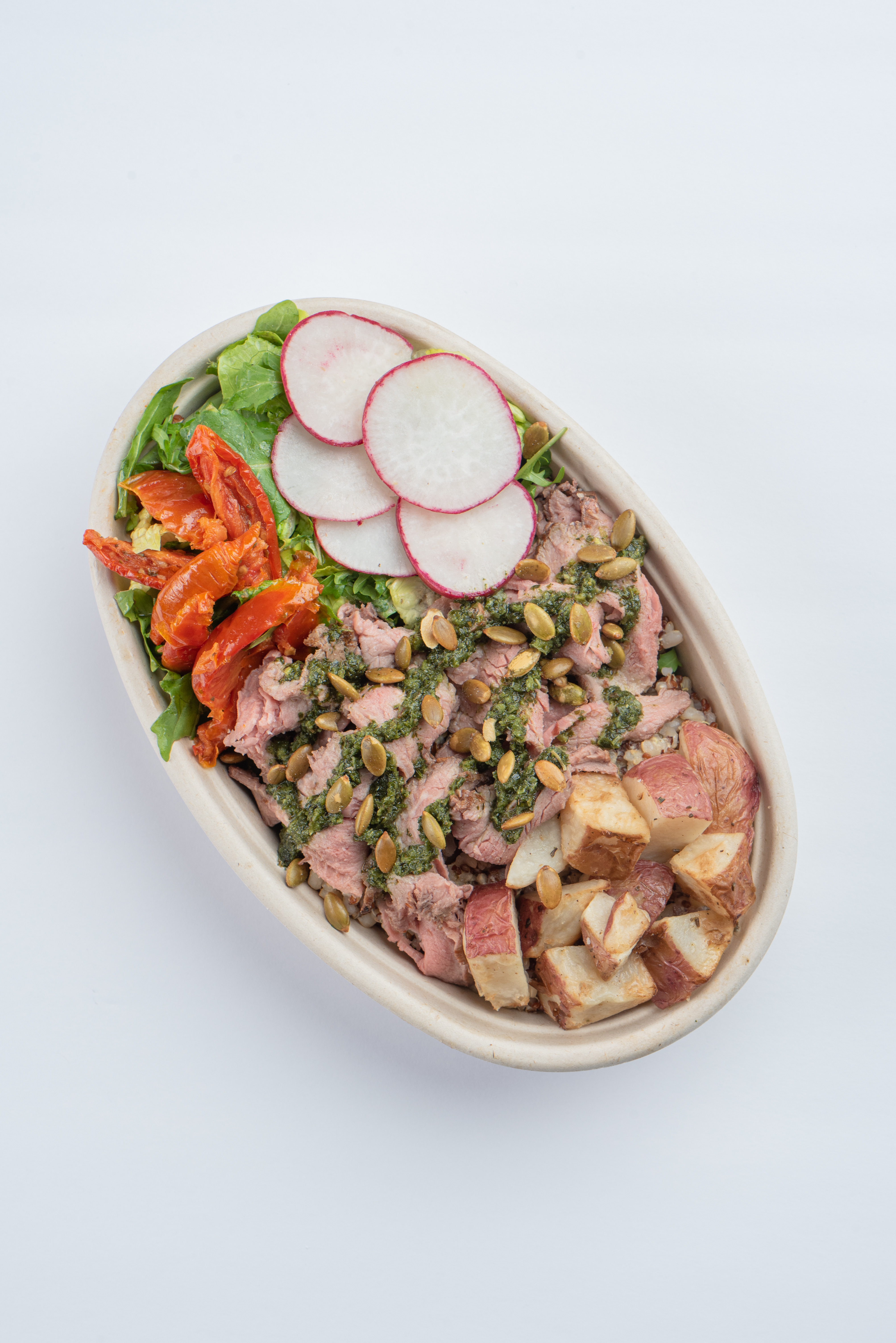 Order Chimichurri Steak and Potato Bowl food online from Vitality Bowls store, Danville on bringmethat.com