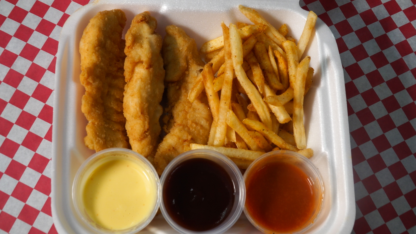 Order Chicken Tenders with Fries Combo food online from Manassas Market & Deli store, Memphis on bringmethat.com