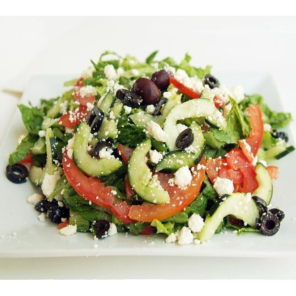 Order 7. Greek Salad food online from Salad Farm - Sherman Oaks store, Sherman Oaks on bringmethat.com