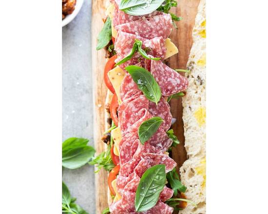Order Salami Sandwich food online from Bagel Toasterie store, Commack on bringmethat.com
