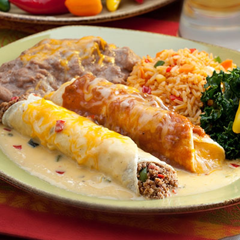Order Enchilada Lunch food online from Abuelo store, Oklahoma City on bringmethat.com