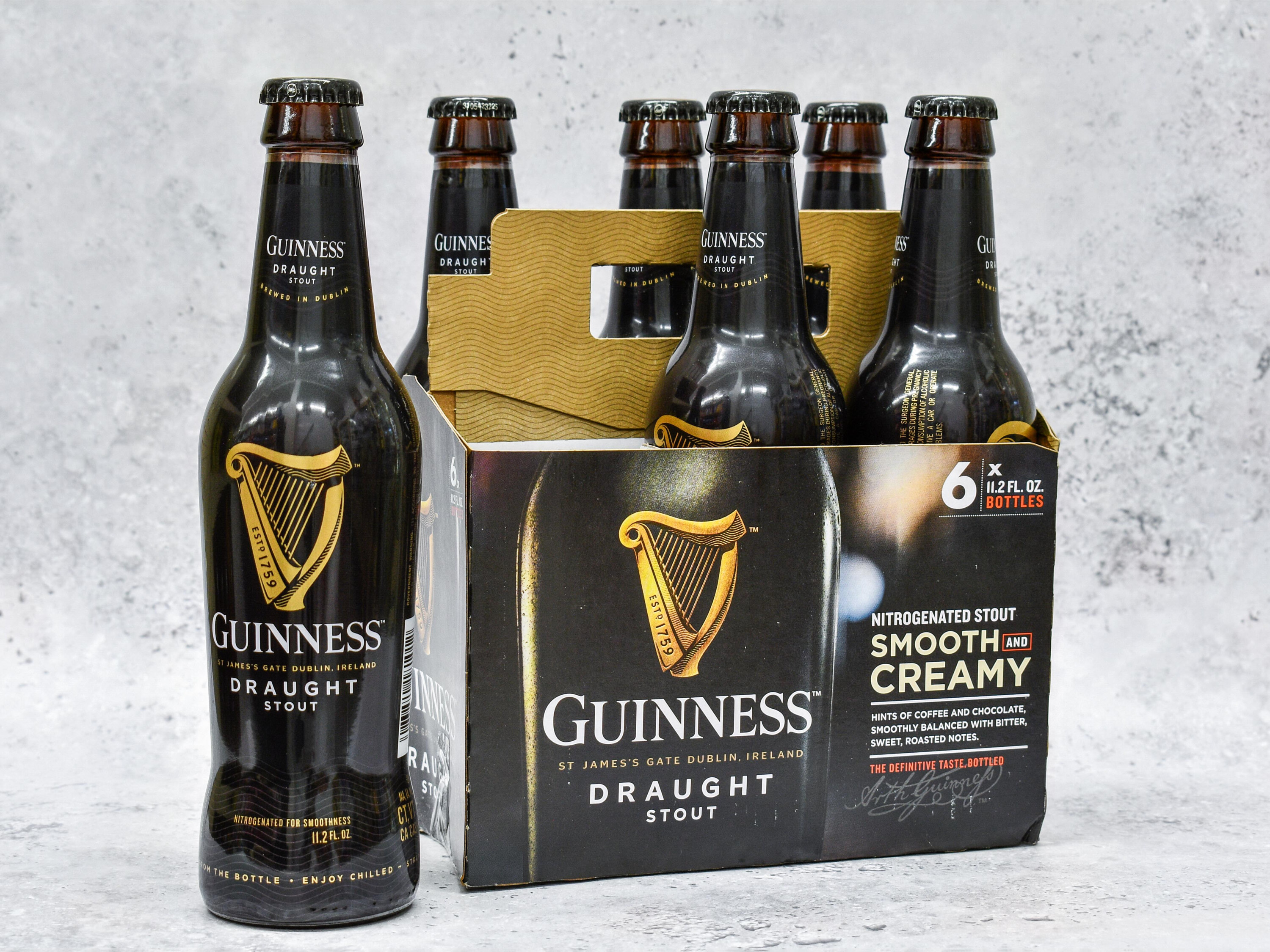 Order Guinness Draught food online from A & W Liquor store, La Mesa on bringmethat.com