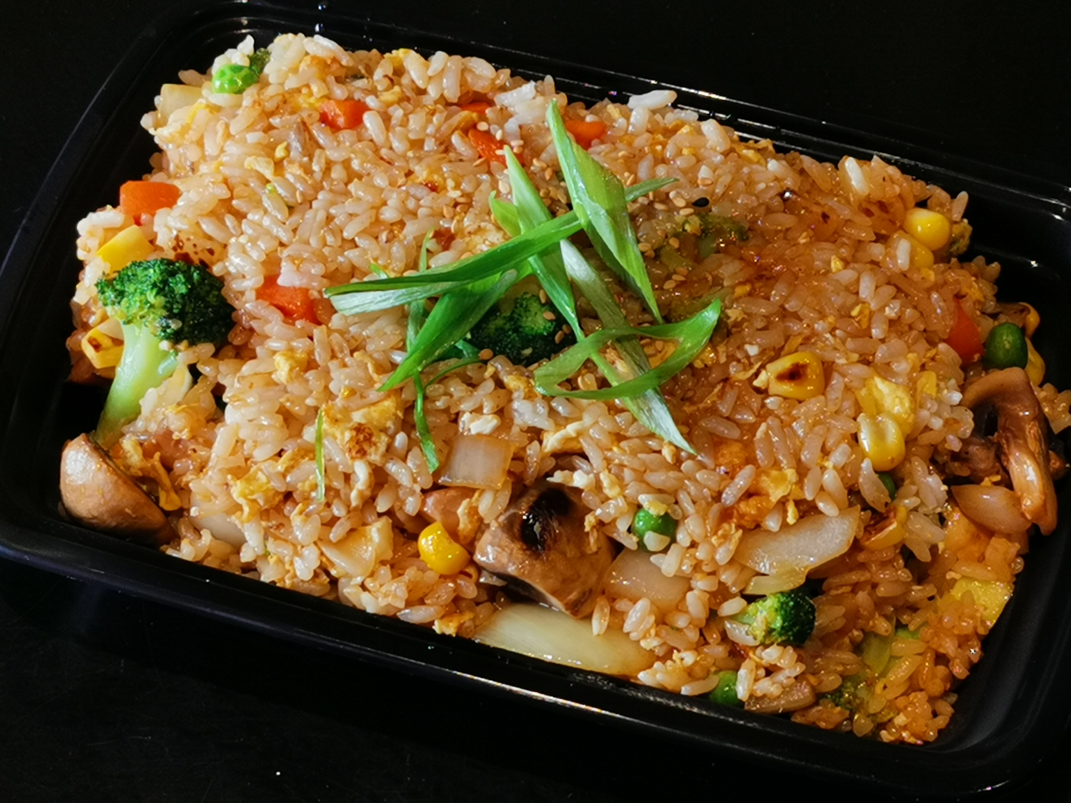 Order Vegetables and Egg Hibachi Fried Rice food online from Sakura 6 store, Brooklyn on bringmethat.com