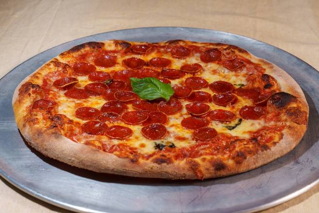 Order 12" Pepperoni Round food online from Sunset Squares Pizza store, San Francisco on bringmethat.com