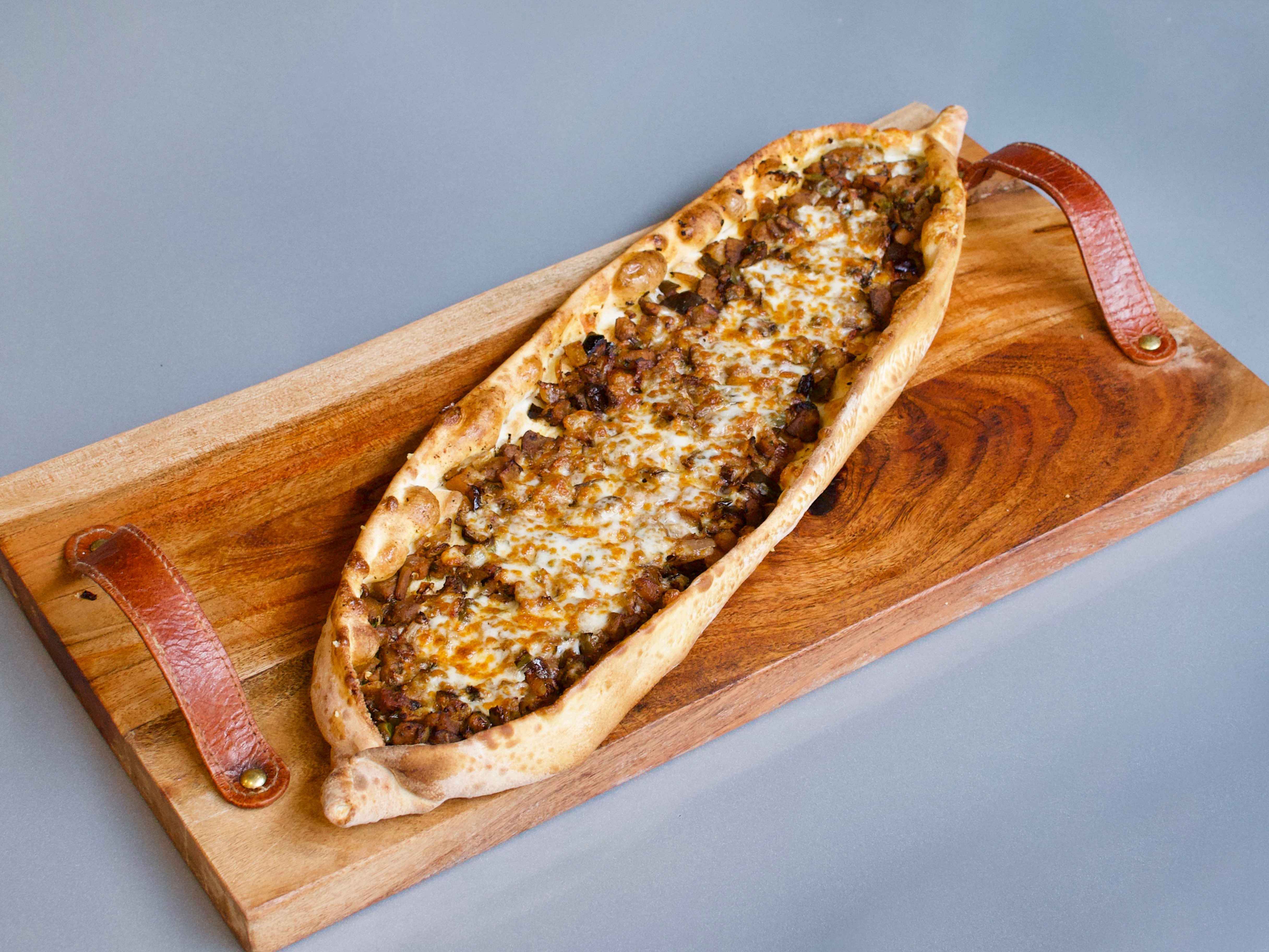 Order Eggplant Pide food online from Tempo The Casual Eatery store, Washington on bringmethat.com