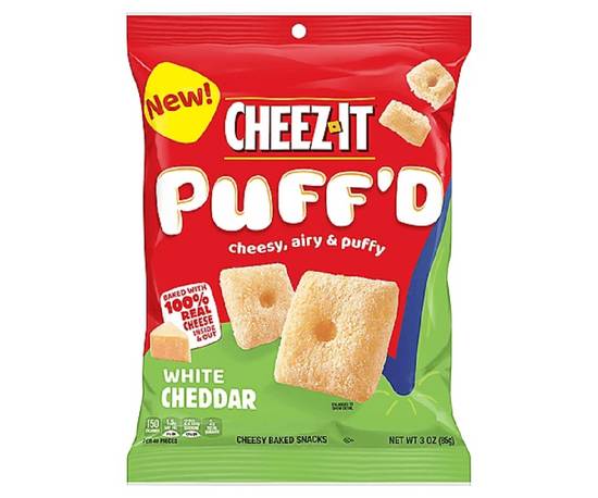 Order Cheez-It Puff'D White Cheddar food online from Exxon Food Mart store, Port Huron on bringmethat.com
