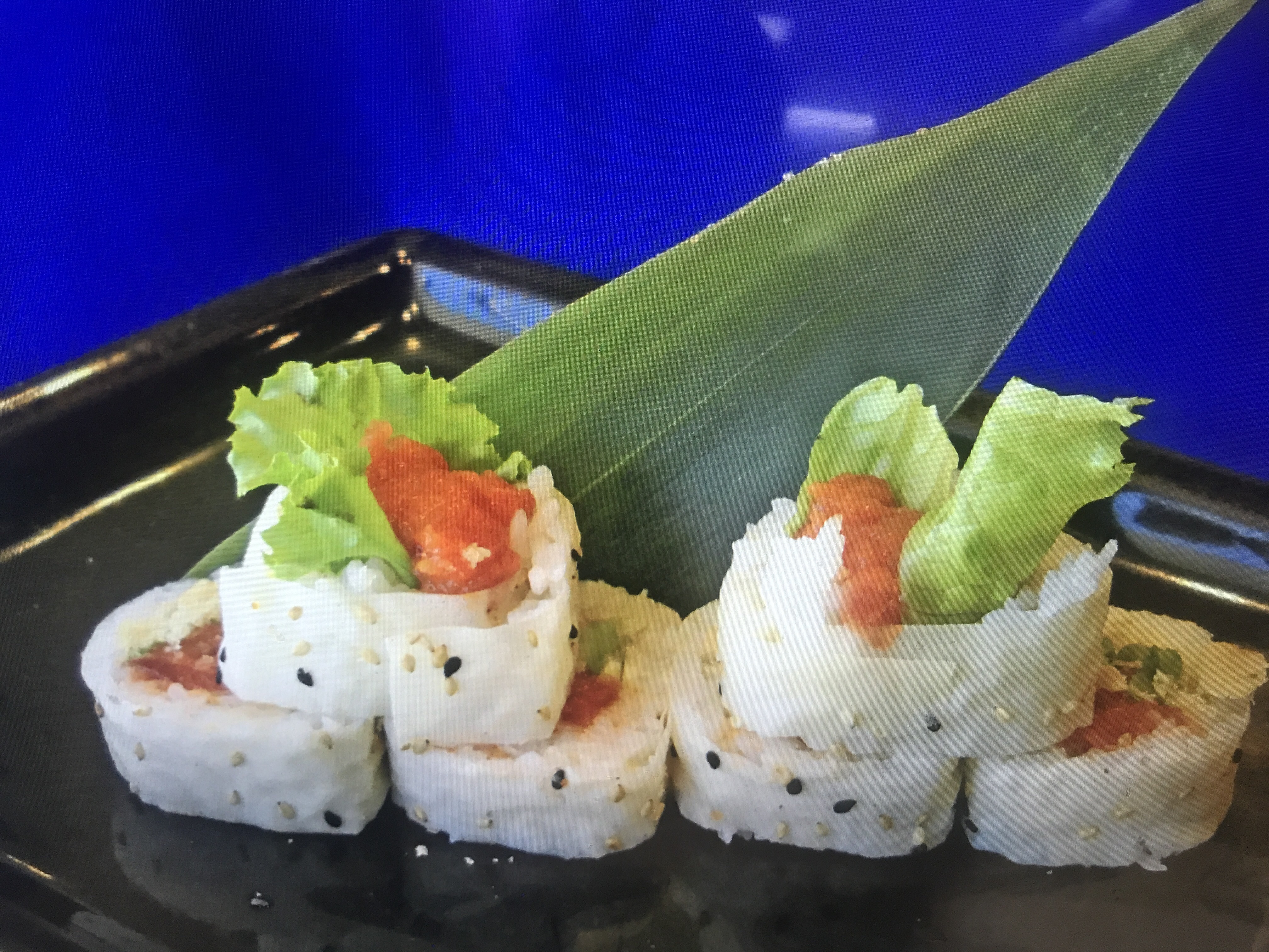 Order Deluxe Spicy Tuna Roll food online from Little Tokyo store, Ridgeland on bringmethat.com