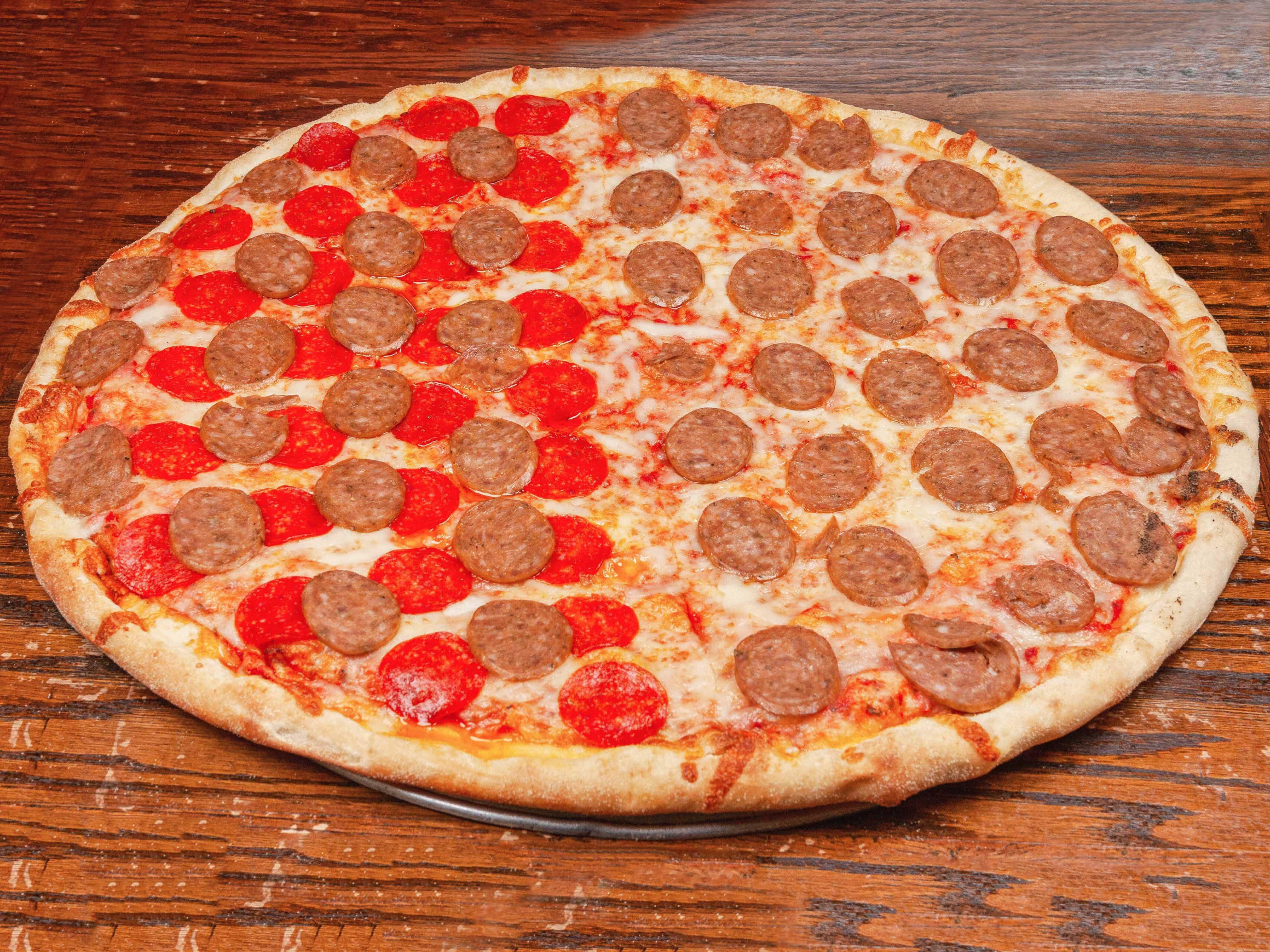 Order Sausage, Onion and Peppers Hero food online from Rivoli Pizza II store, New York on bringmethat.com