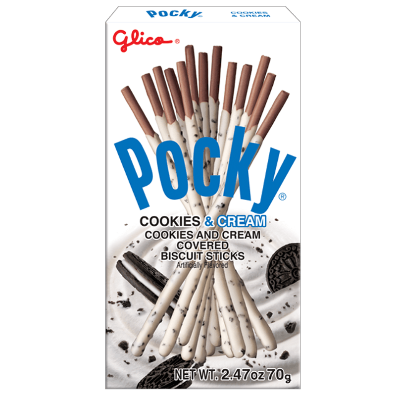 Order Pocky Cookies & Cream food online from Tin Drum Asian Kitchen store, Dunwoody on bringmethat.com