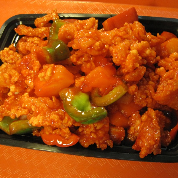 Order 25. Sweet and Sour Chicken food online from Canton chef express store, Los Angeles on bringmethat.com
