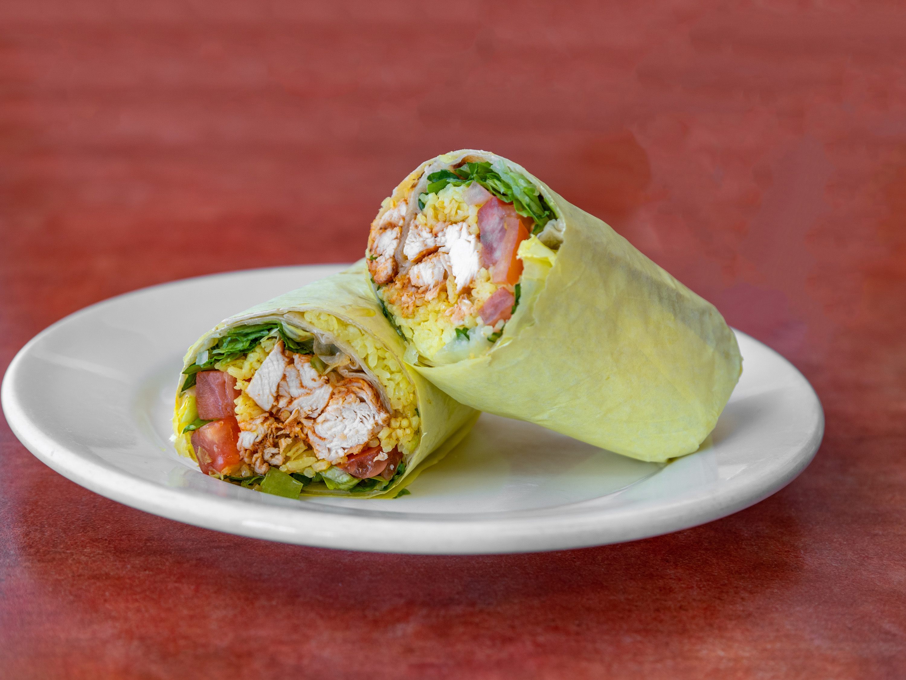 Order Chicken Party Wrap food online from Tikka Grill store, Thousand Oaks on bringmethat.com