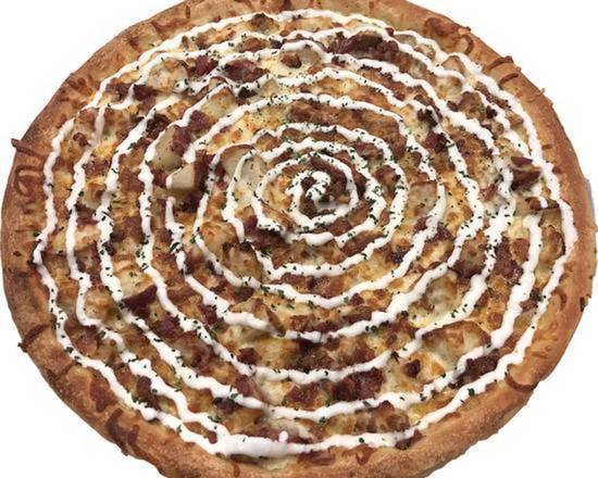 Order Potato Bacon Ranch Pizza food online from Master Pizza store, Twinsburg on bringmethat.com