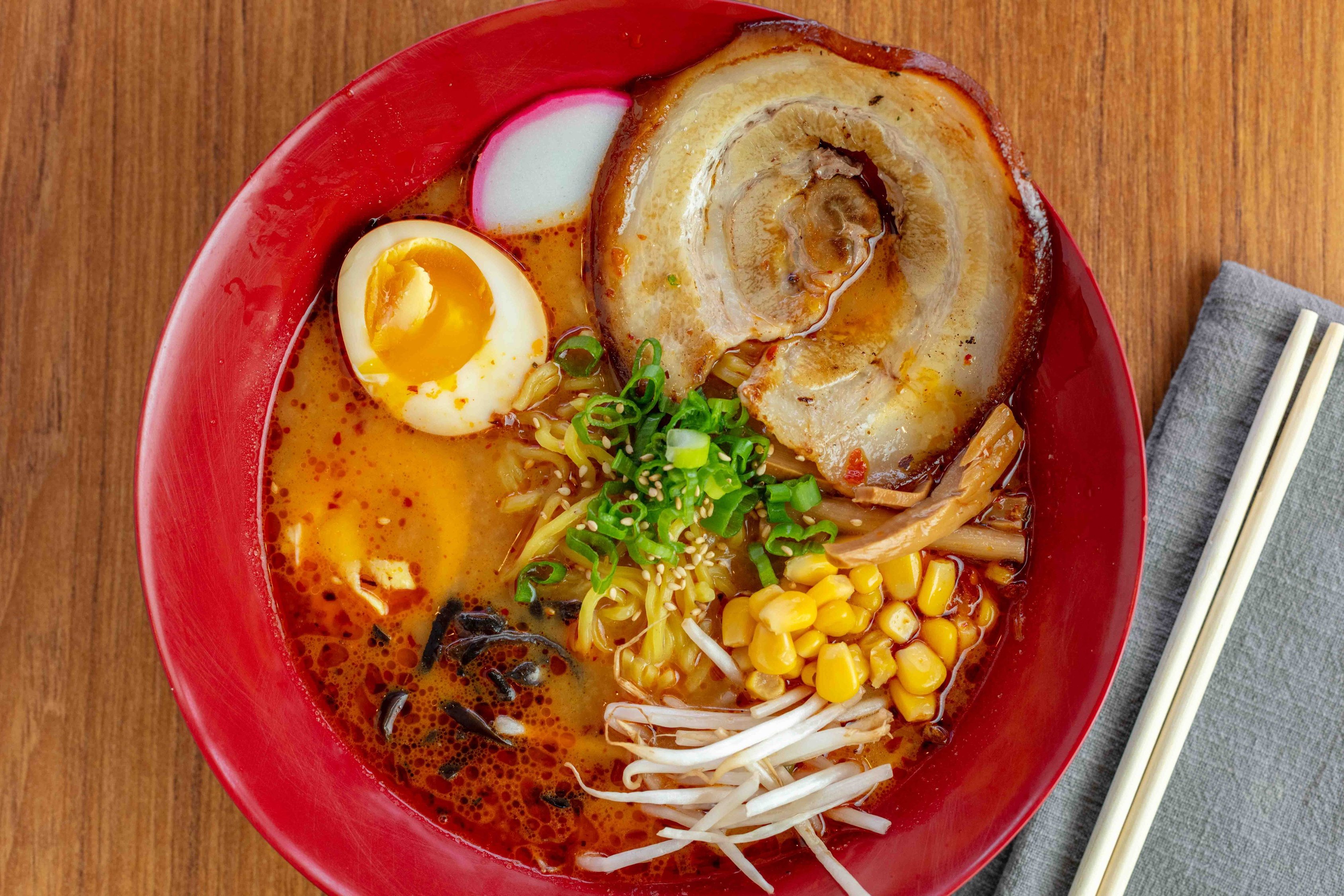Order Spicy Miso Ramen food online from Nora Asian Fresh store, Tempe on bringmethat.com