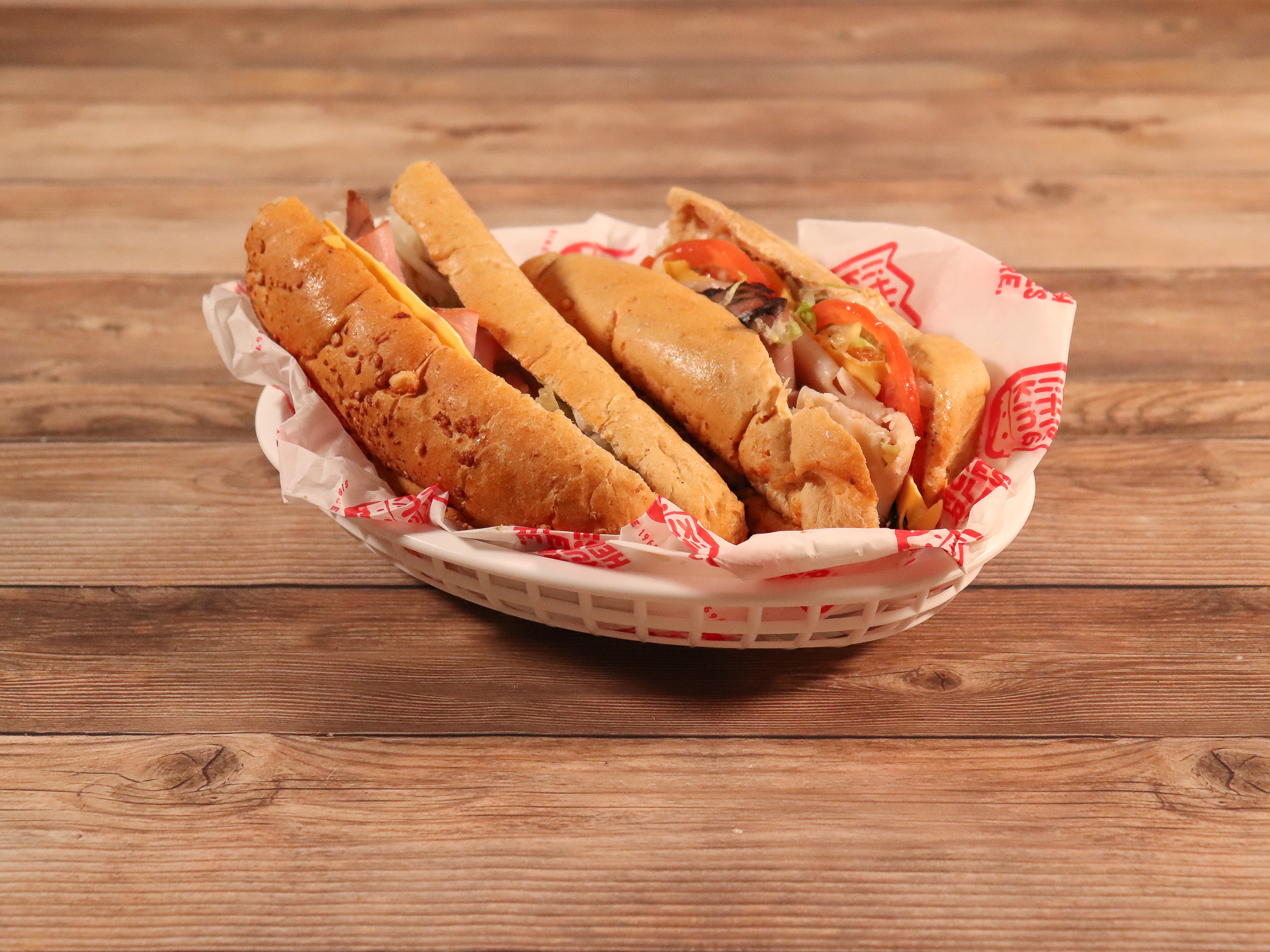 Order 3. Club King Size Sandwich food online from Little King's store, Omaha on bringmethat.com