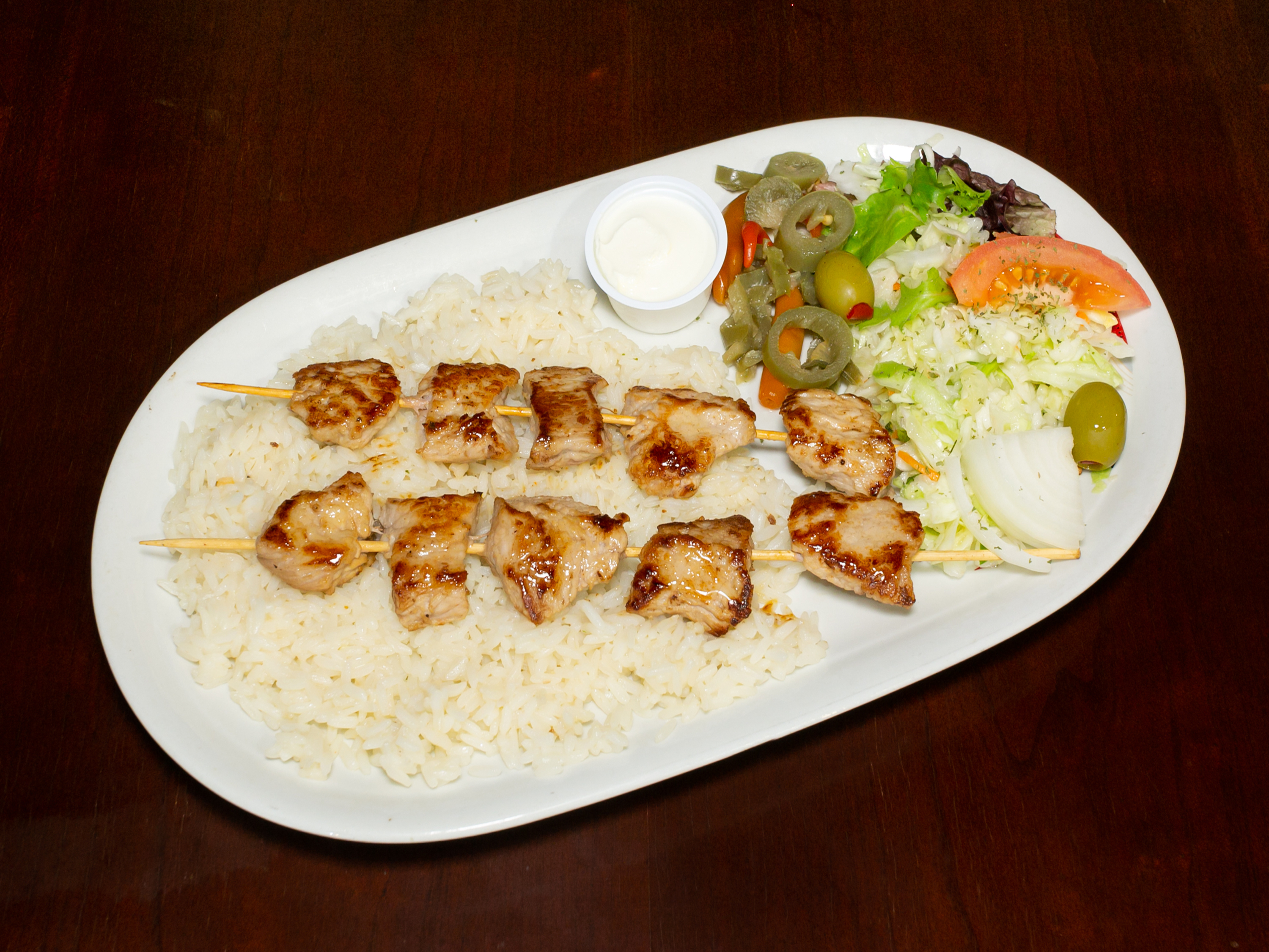 Order Veal Shish Kabob food online from Rasmus store, Chicago on bringmethat.com