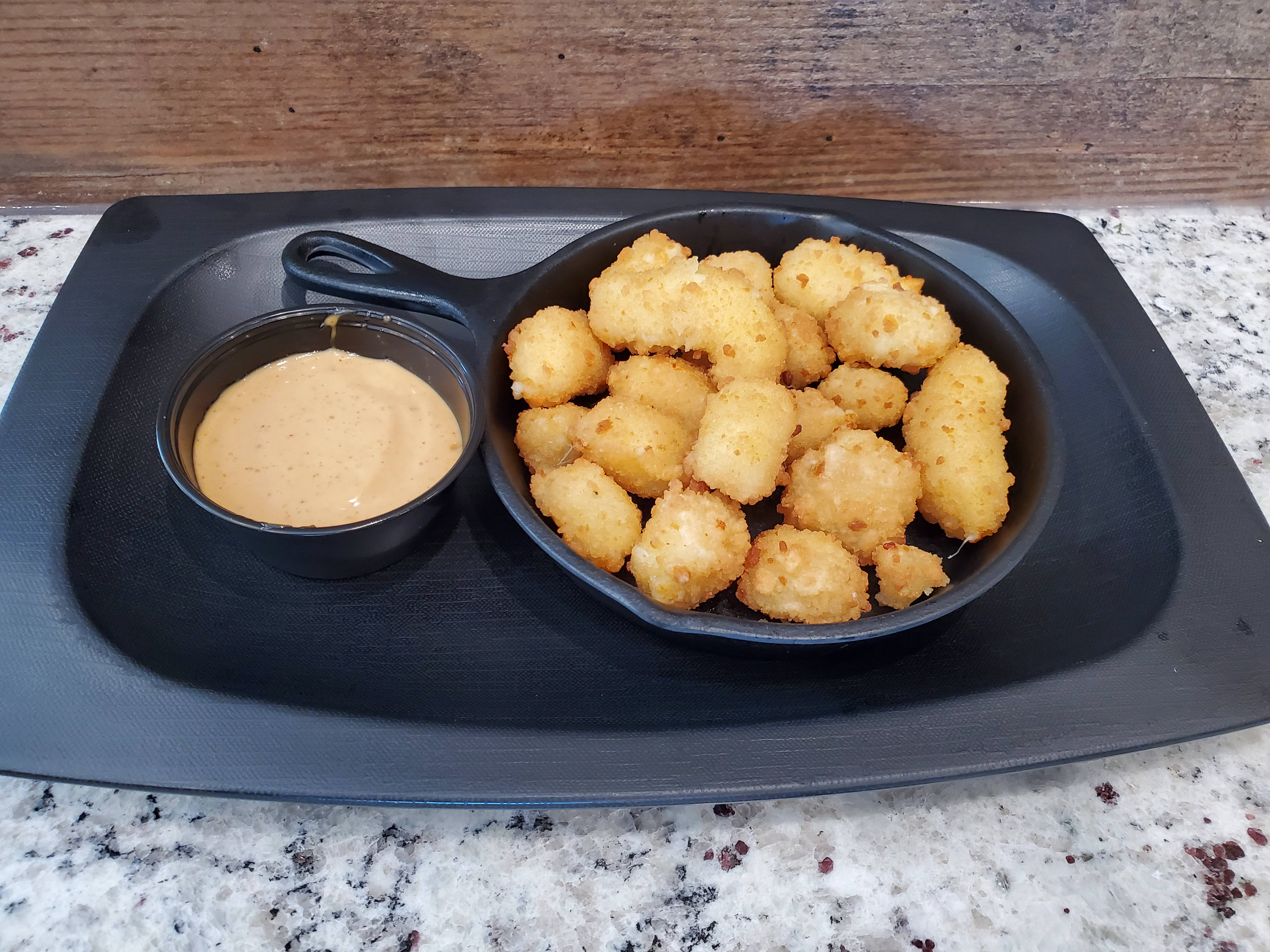 Order Cheese Curds food online from Meat & Potato Urban Kitchen store, Wheeling on bringmethat.com