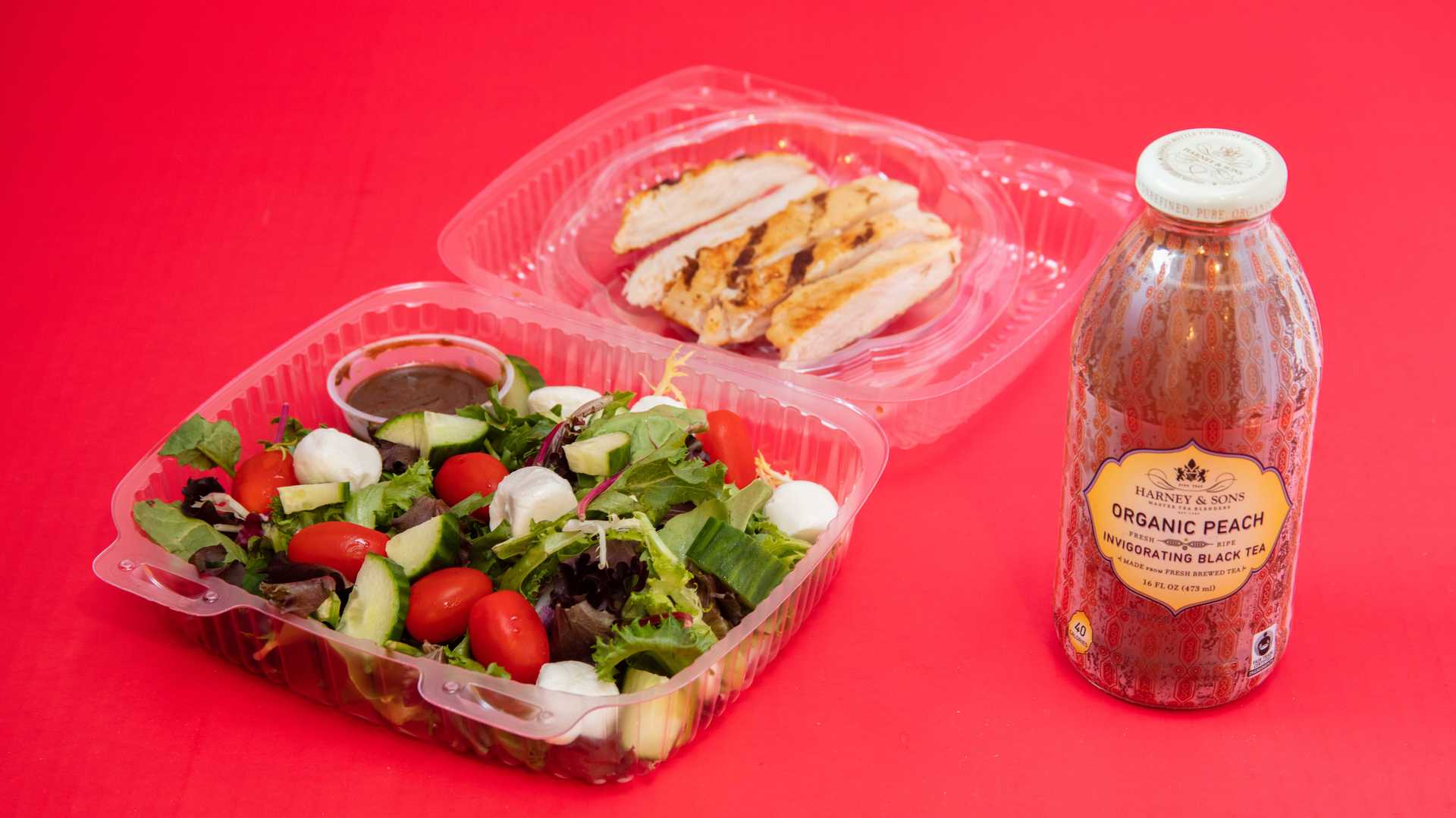 Order Farm Salad food online from On The Go Smoothie Cafe store, Farmington on bringmethat.com