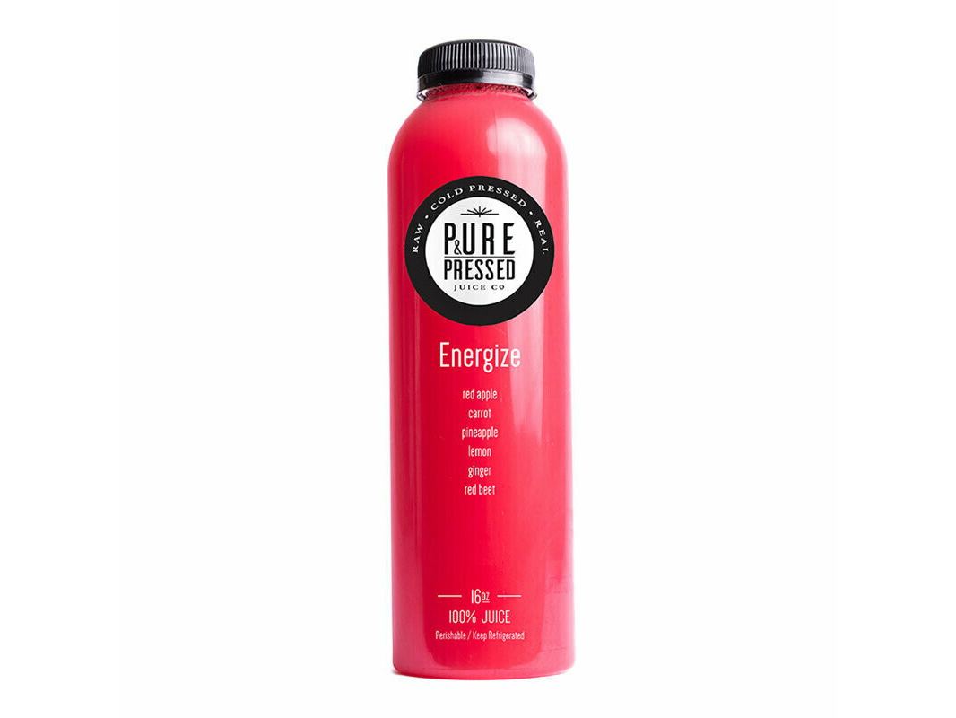 Order Energize Juice food online from Pure & Pressed Juice store, Anchorage on bringmethat.com