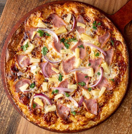 Order Hawaiian BBQ Pizza food online from Fired Pie store, Chandler on bringmethat.com