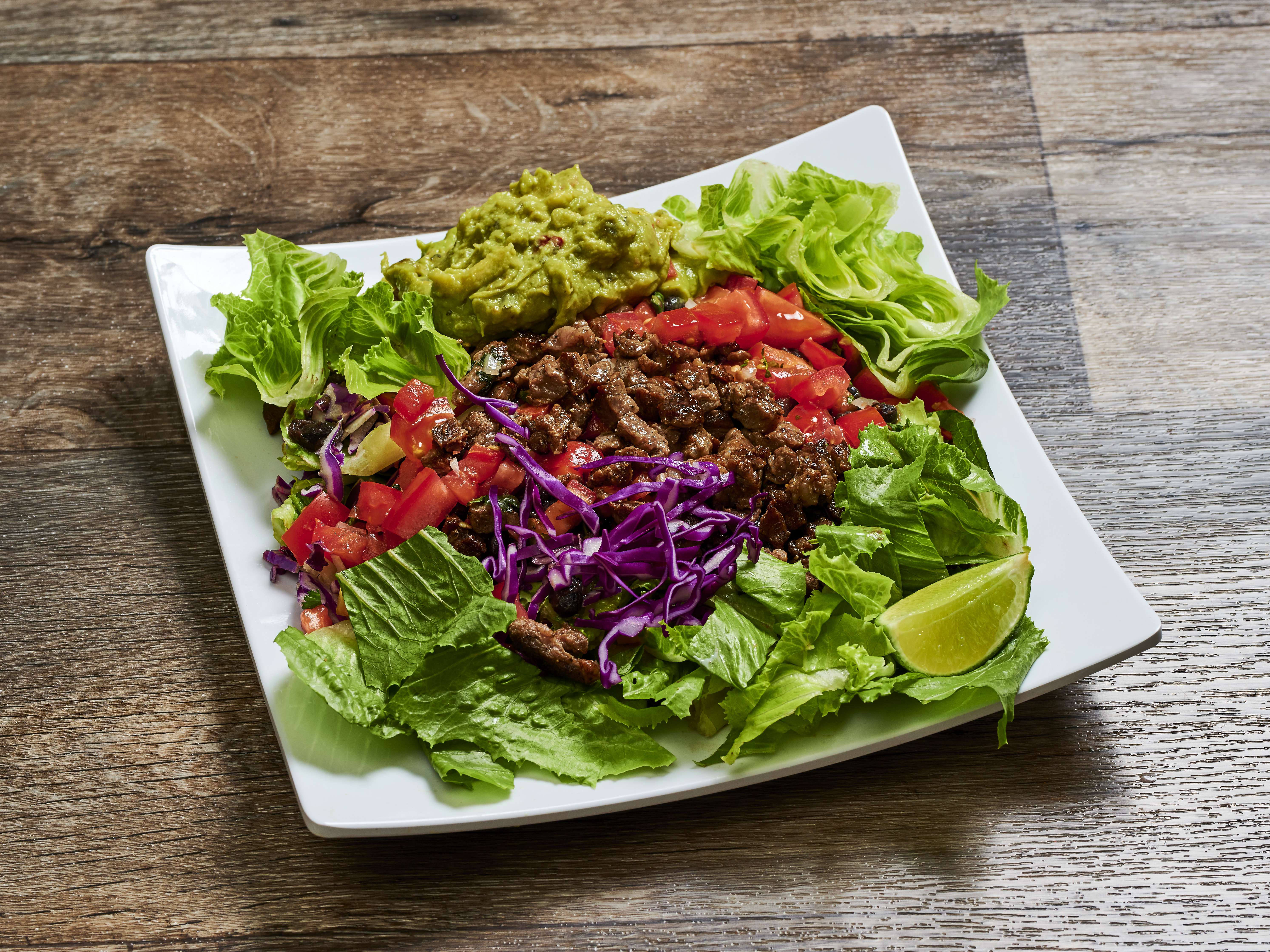 Order Hot Chop Salad food online from Blue Water Taco Grill store, Seattle on bringmethat.com
