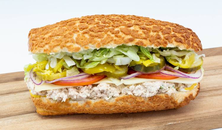 Order The "O.G." Tuna food online from Mr. Pickle Sandwich Shop store, Woodland on bringmethat.com