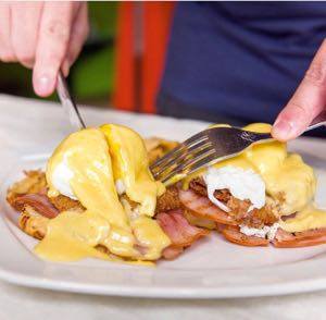 Order Classic Eggs Benedict food online from Tick tock diner ny store, New York on bringmethat.com