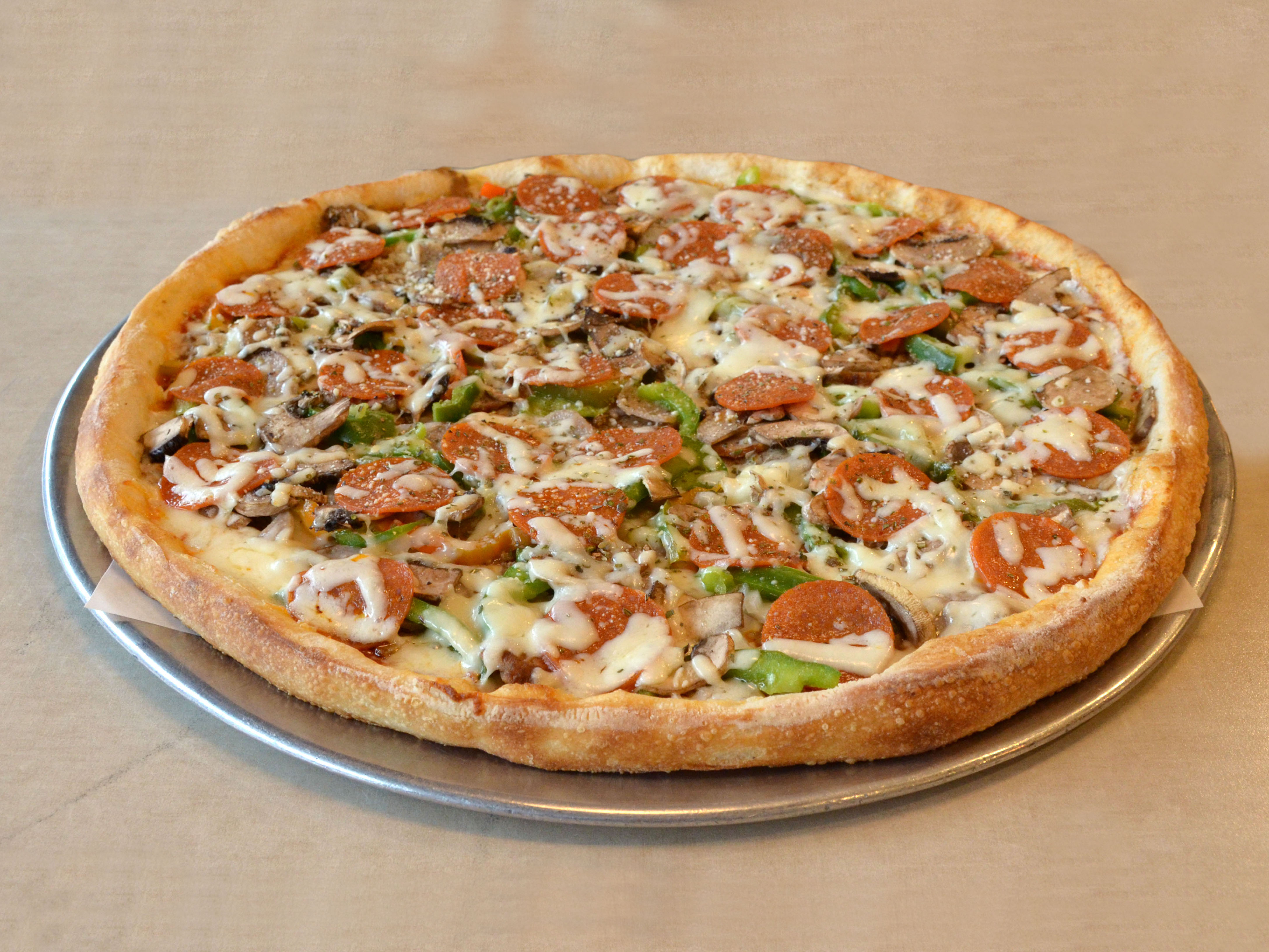 Order Mario's Special Pizza food online from Mario's Pizzeria store, Oyster Bay on bringmethat.com