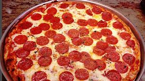Order 2 EXTRA LARGE CHEESE PIZZA, 10 CHICKEN WINGS, LARGE TOSSED SALAD AND 2 LITERS SODA  food online from Three Brothers Italian Restaurant store, Hyattsville on bringmethat.com