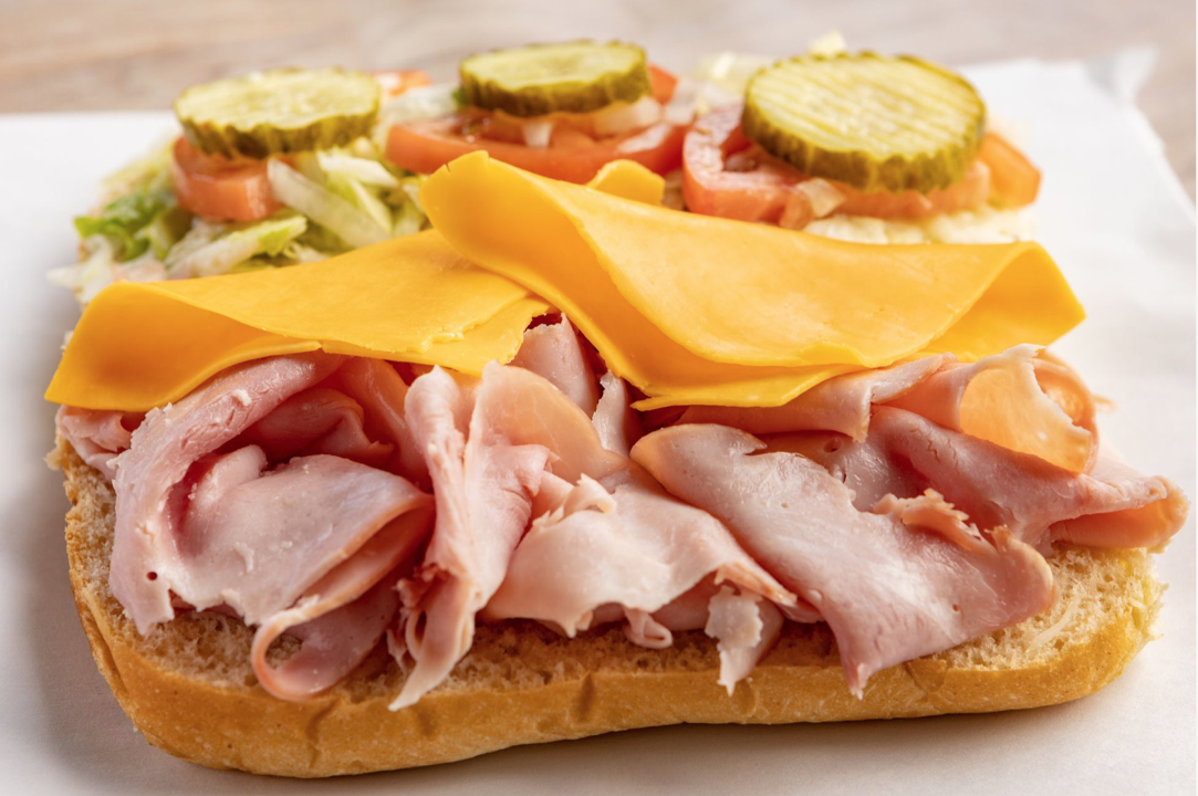 Order #3 Ham Sub food online from Head West Subs store, Springfield on bringmethat.com