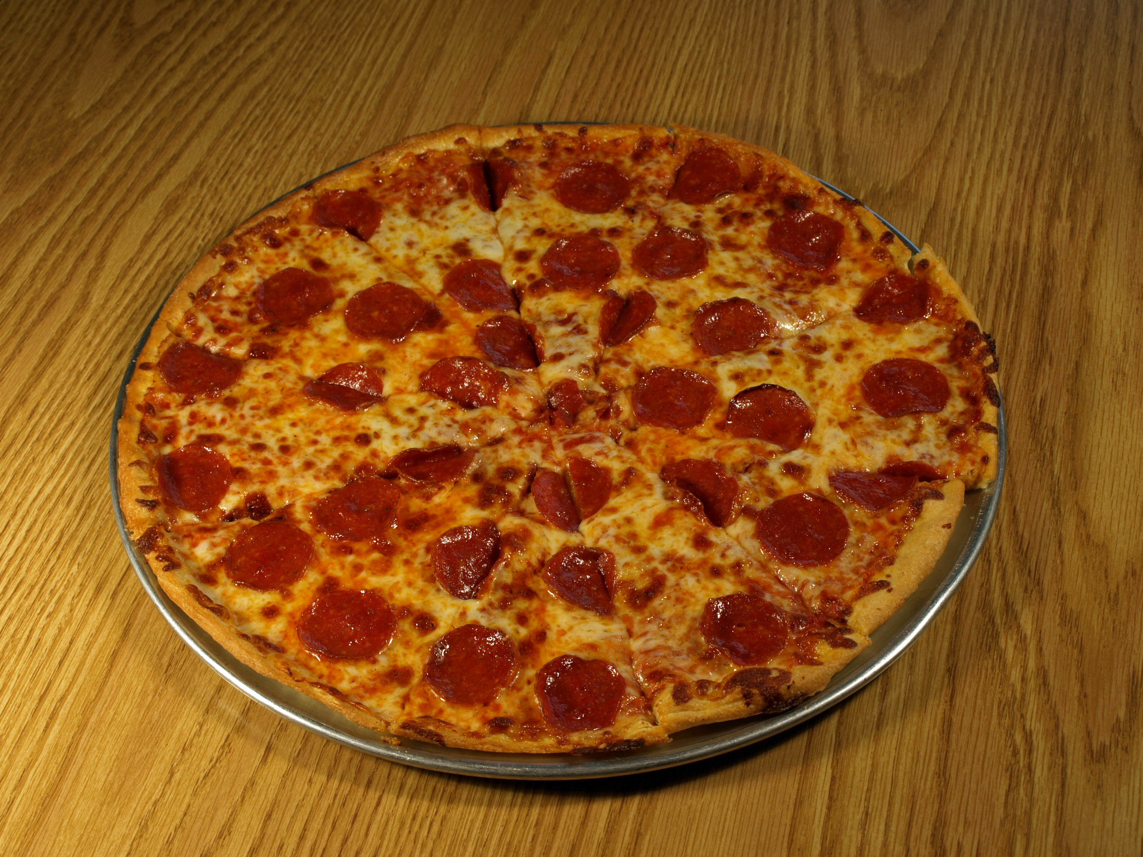 Order 2 Large  16" Pizzas with 1 Topping of your choice food online from Giovanni's Pizza Place store, Charleston on bringmethat.com