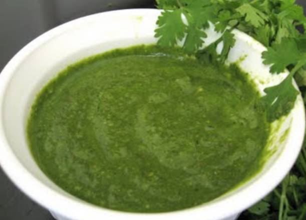 Order House green sauce/ Chutney 8oz container  food online from Kabab Plus store, Thousand Oaks on bringmethat.com