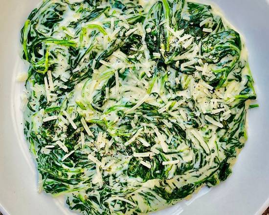 Order Aged Parmesan Creamed Spinach food online from Foodhaul store, Mundelein on bringmethat.com
