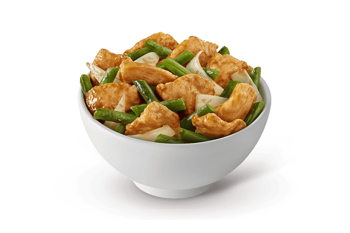 Order String Bean Chicken Breast food online from Panda Express store, Irvine on bringmethat.com