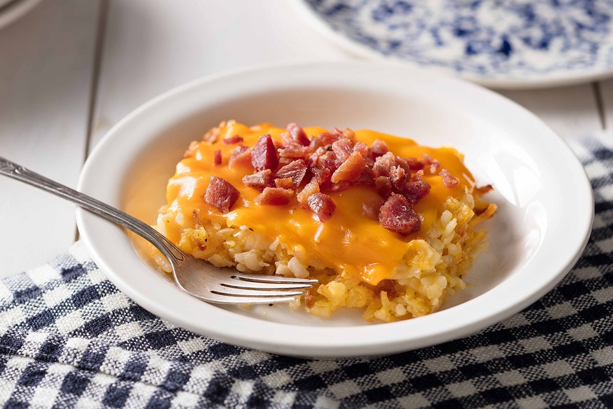 Order Loaded Hashbrown Casserole food online from Cracker Barrel store, Tucson on bringmethat.com