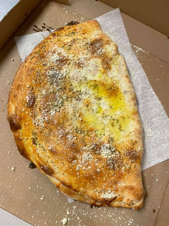 Order Calzone - Small 12" food online from Mickey N.Y. Pizza store, Derry on bringmethat.com