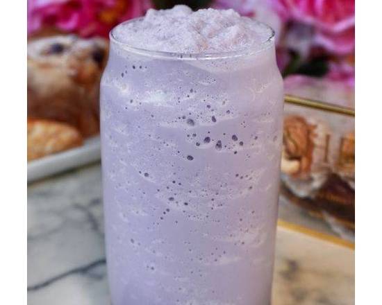Order Ube Latte  food online from Cafe Sheera Beverly Hills store, Beverly Hills on bringmethat.com
