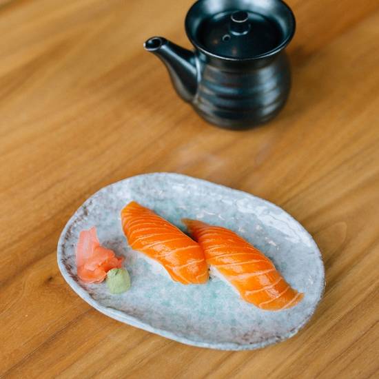 Order Salmon Nigiri food online from Maru Sushi & Grill store, Midland on bringmethat.com