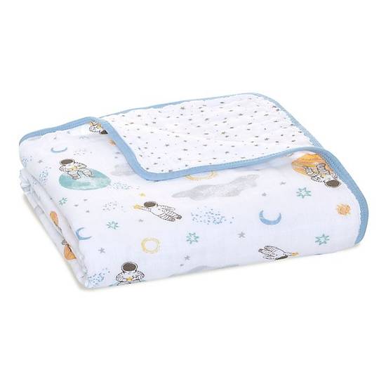 Order aden + anais™ essentials Explorers Muslin Blanket in Blue food online from Bed Bath & Beyond store, Lancaster on bringmethat.com