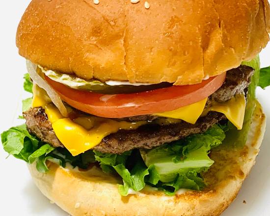 Order Double Cheese Burger only food online from Newyork Grill store, Washington on bringmethat.com