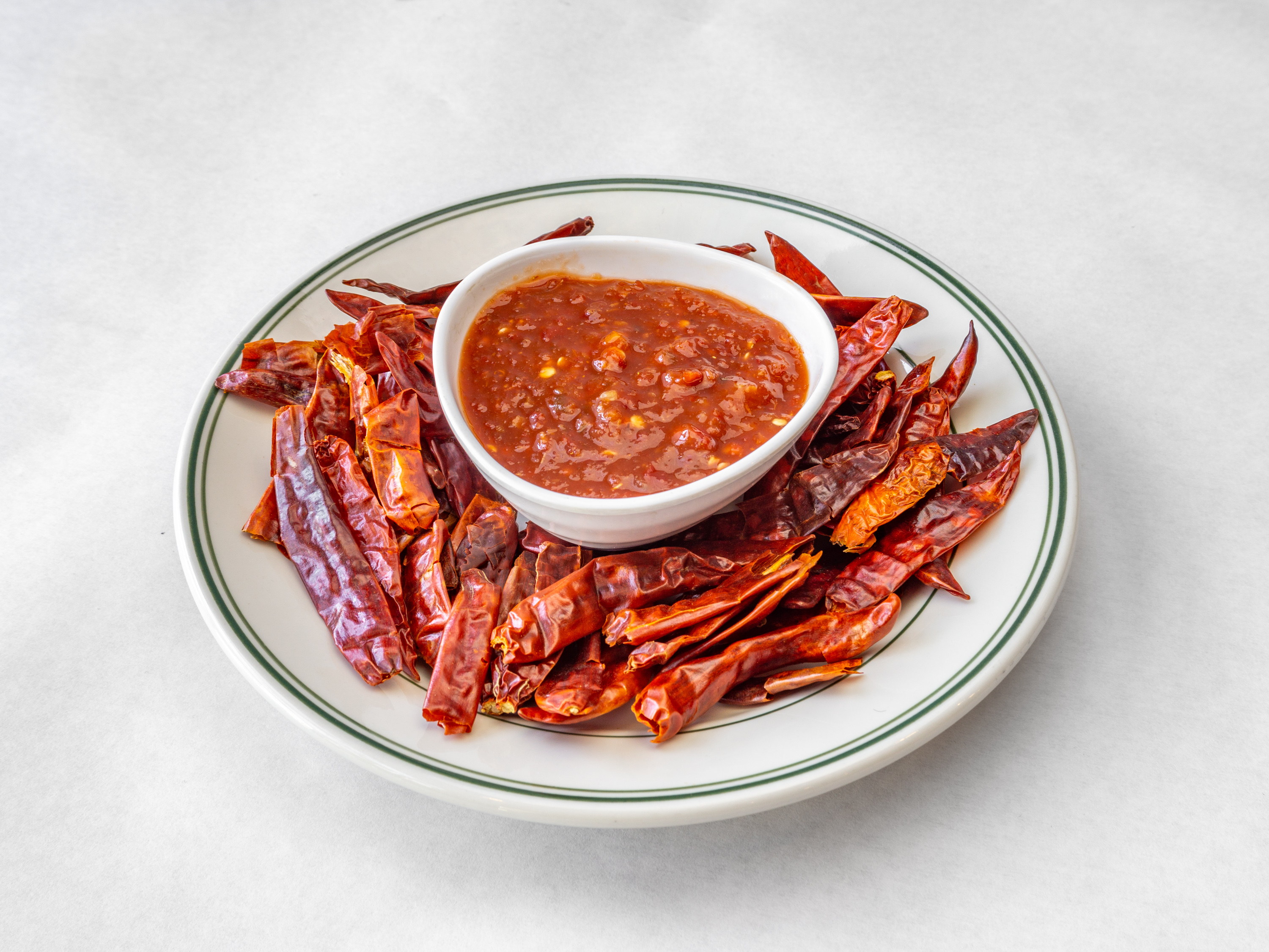 Order Red Hot Chili Sauce food online from The Little India Restaurant store, Chicago on bringmethat.com
