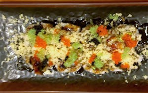 Order Crunchy Eel Roll food online from Mochi Sushi store, Sugar Land on bringmethat.com