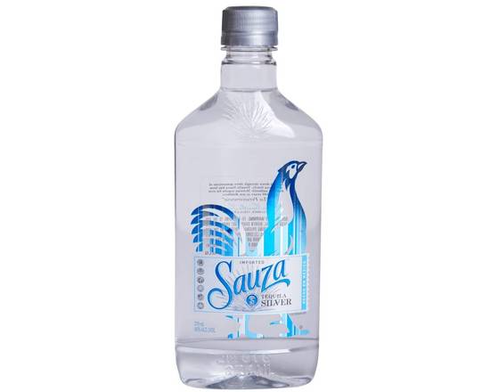Order Sauza Silver, 375mL tequila (40.0% ABV) food online from Central Liquor Market store, Los Angeles on bringmethat.com