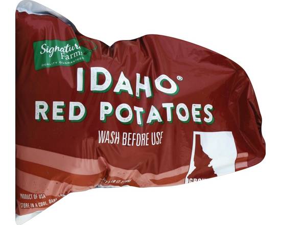 Order Signature Farms · Idaho Red Potatoes (5 lb) food online from Safeway store, Corte Madera on bringmethat.com