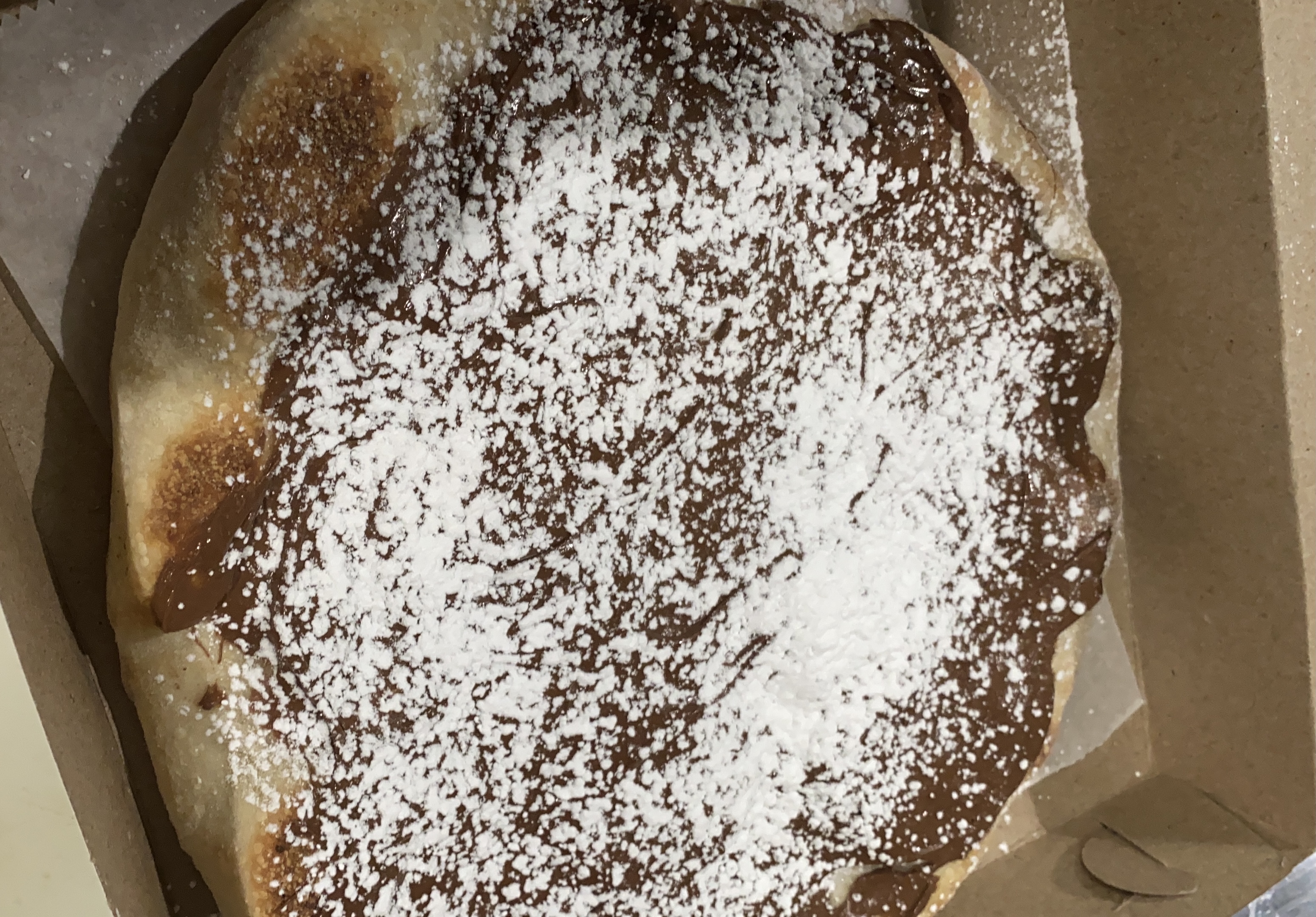 Order 10” Nutella Pizza food online from Two Cousins Pizza and Italian Restaurant store, Lancaster on bringmethat.com