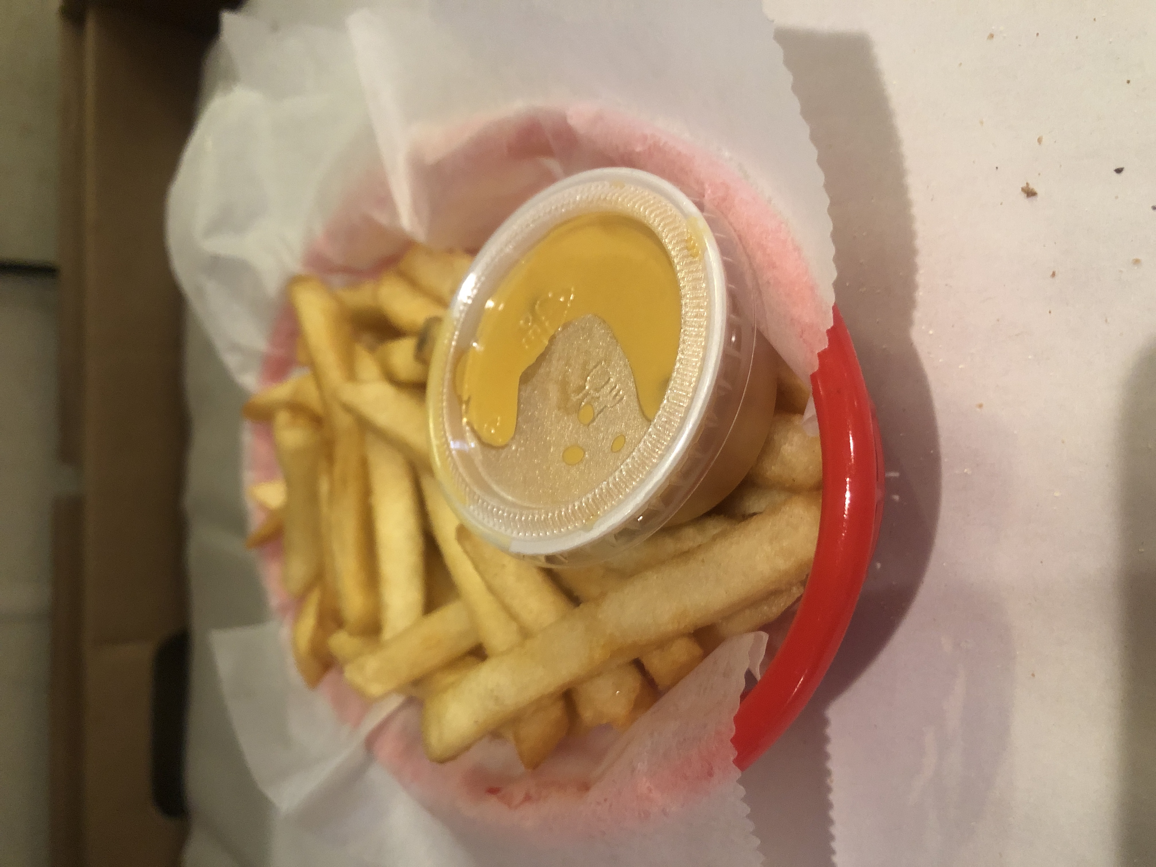 Order French Fries with Whiz on side food online from Pizza Roma store, Philadelphia on bringmethat.com