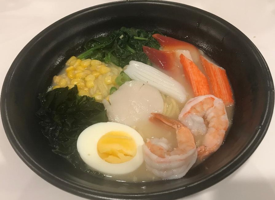 Order R9. Seafood Ramen food online from Sushi Time store, Boston on bringmethat.com