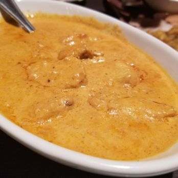Order Chicken Korma (rice, salad) food online from Noon & Mirch store, Webster on bringmethat.com